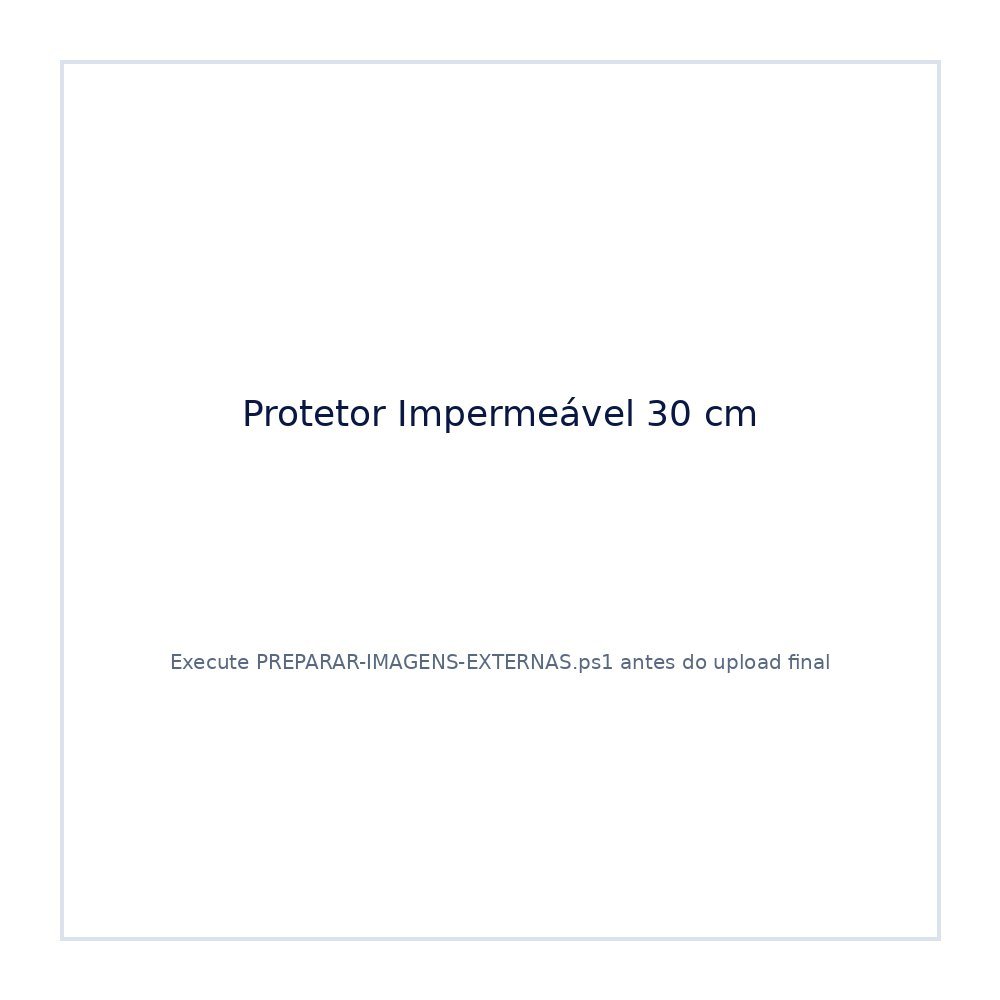 Acessório Ortobom Protetor Impermeável 30 cm