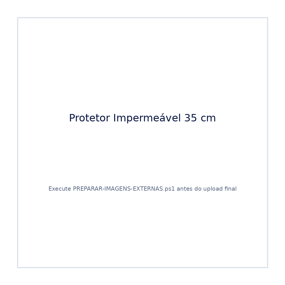 Acessório Ortobom Protetor Impermeável 35 cm