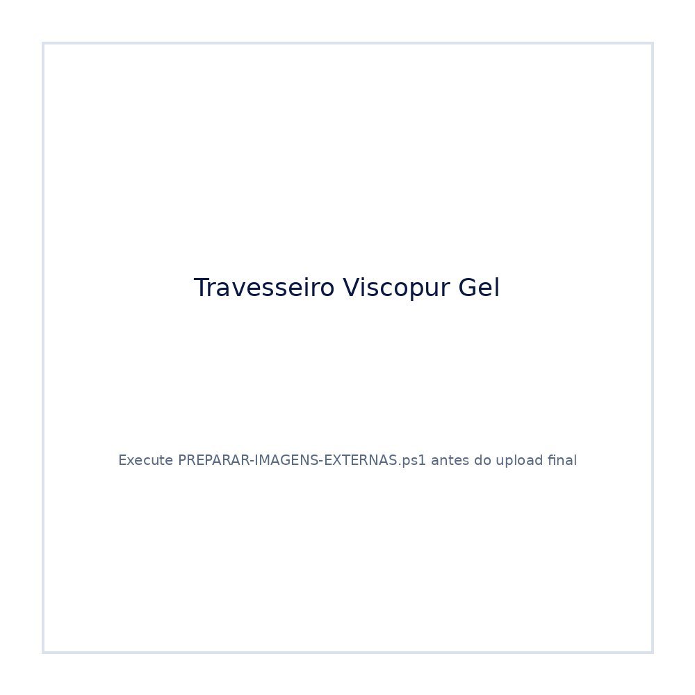 Acessório Ortobom Travesseiro Viscopur Gel